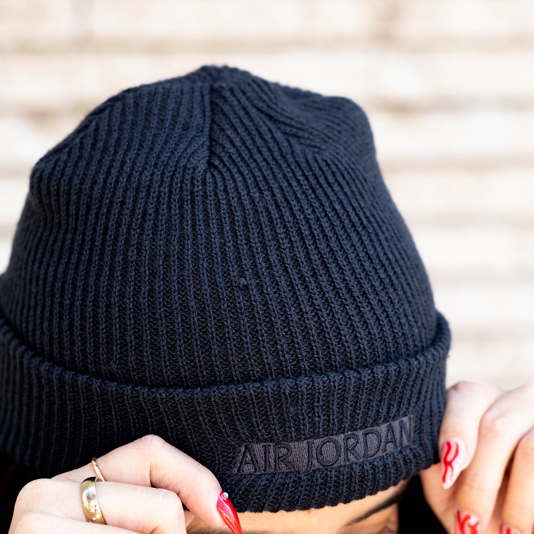 JORDAN BEANIE TERRA OFF NOIR-
