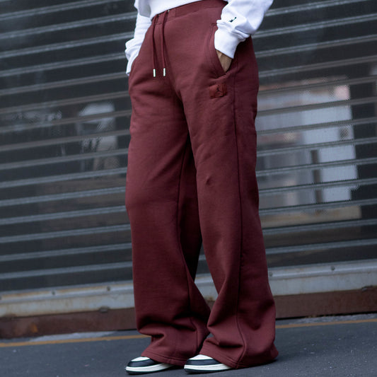 JORDAN FLIGHT FLECCE PANT OPEN HEM PONY