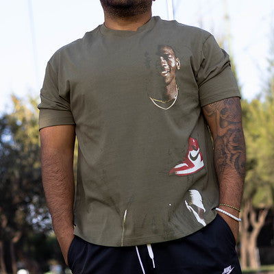 JORDAN TEE JORDAN J1 OLIVE