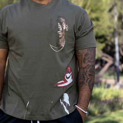 JORDAN TEE JORDAN J1 OLIVE