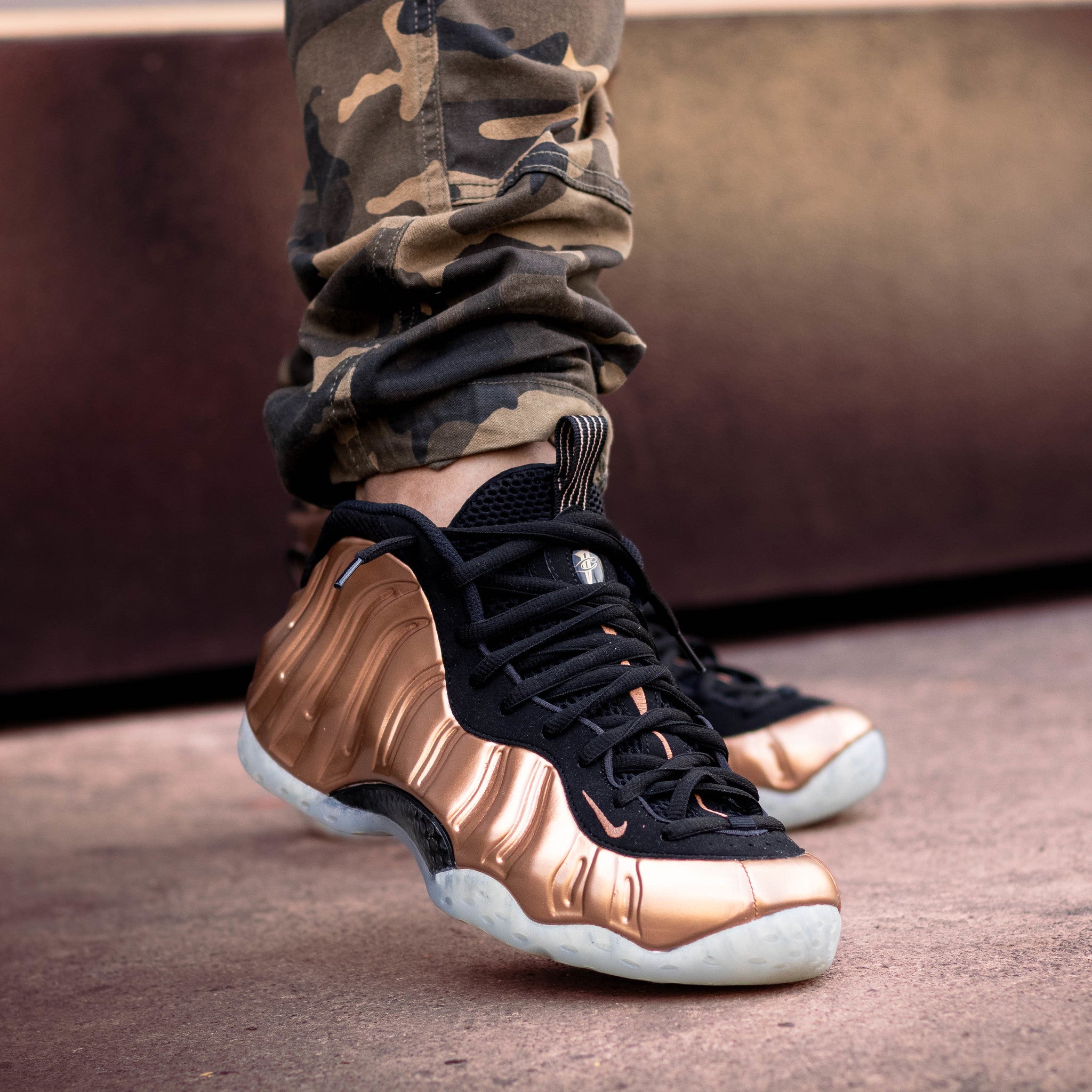 NIKE AIR FOAMPOSITE ONE COPPER