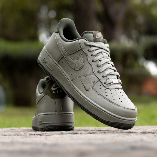 NIKE AIR FORCE ONE LOW MINI SWOOSHED ARMY CARGO