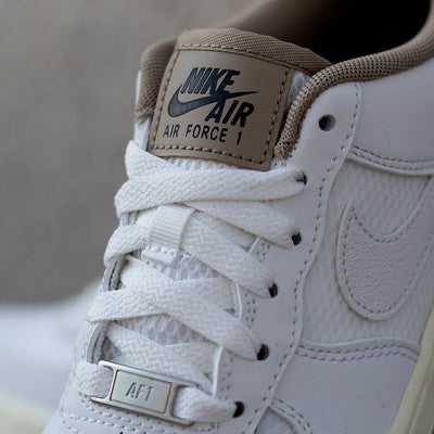 NIKE AIR FORCE ONE LOW SUMMIT WHITE KHAKI-GS