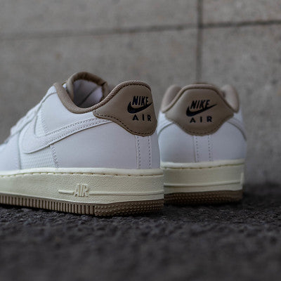 NIKE AIR FORCE ONE LOW SUMMIT WHITE KHAKI-GS