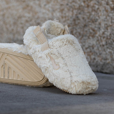 NIKE CALM MULE FUR SANDDRIFT W