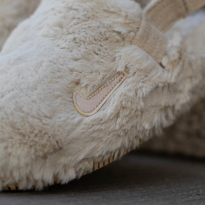 NIKE CALM MULE FUR SANDDRIFT W
