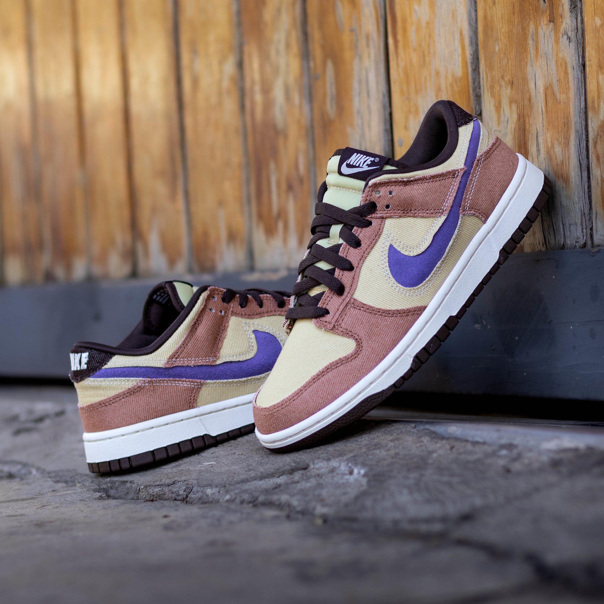 NIKE DUNK LOW DENIM DUSTED CLAY