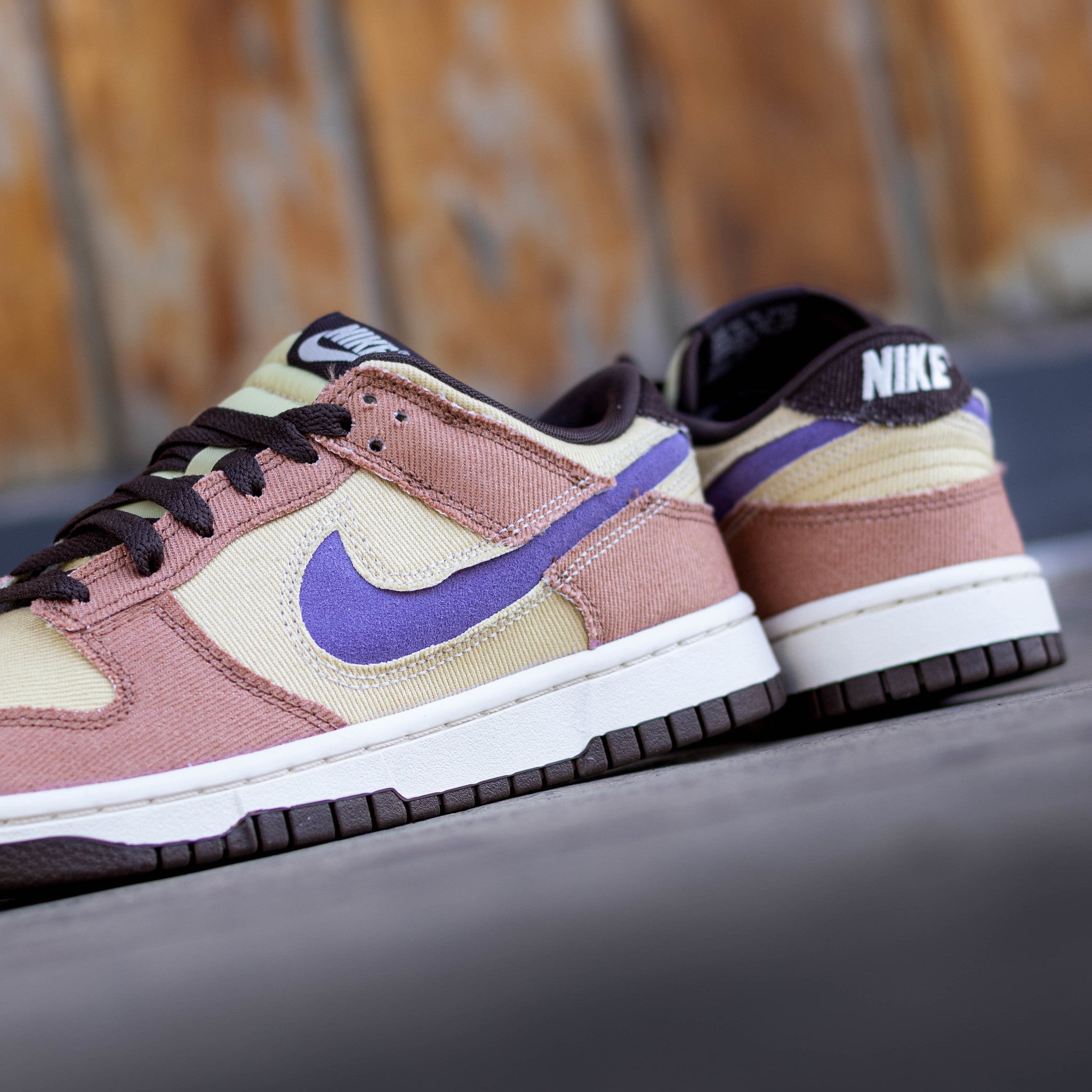 NIKE DUNK LOW DENIM DUSTED CLAY