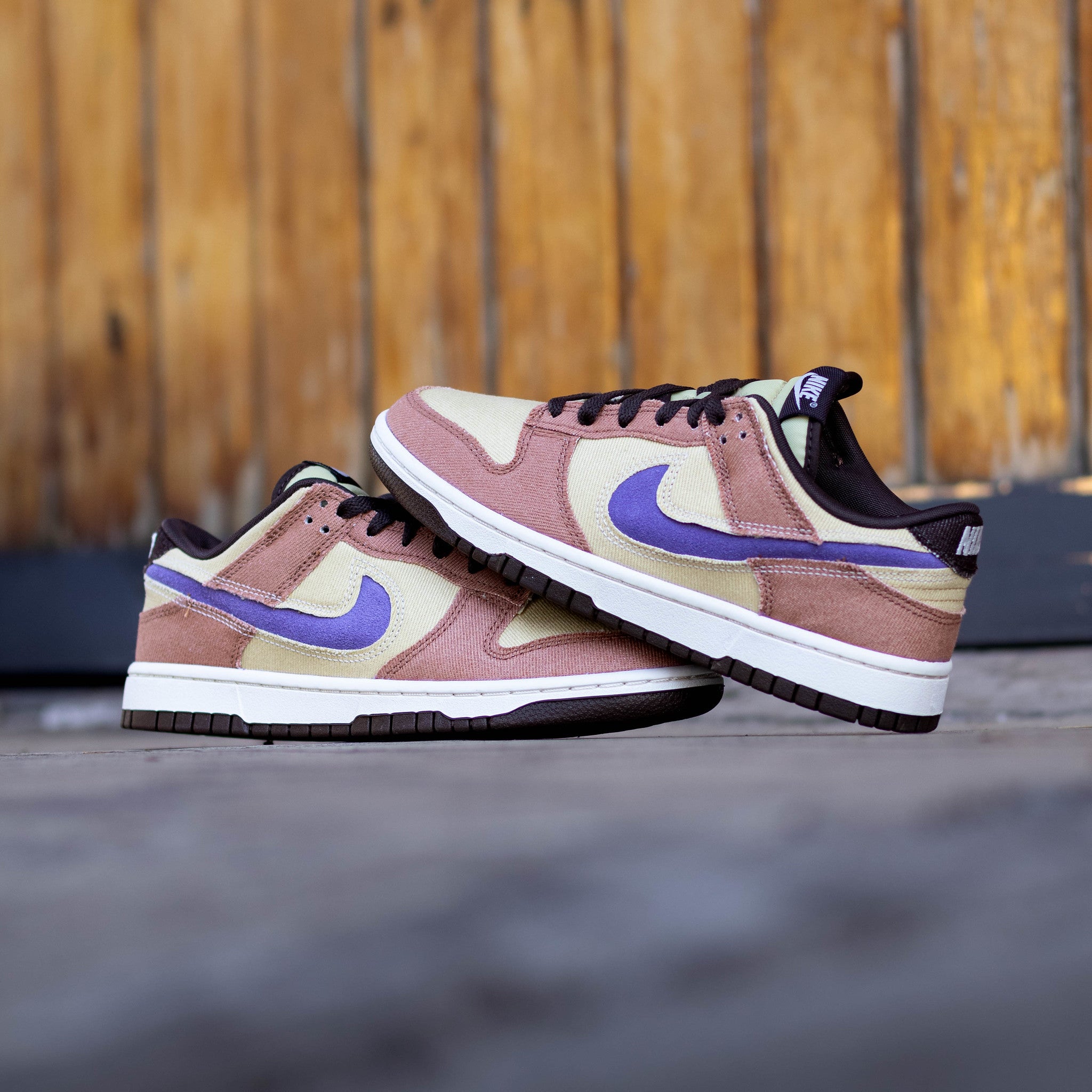 NIKE DUNK LOW DENIM DUSTED CLAY