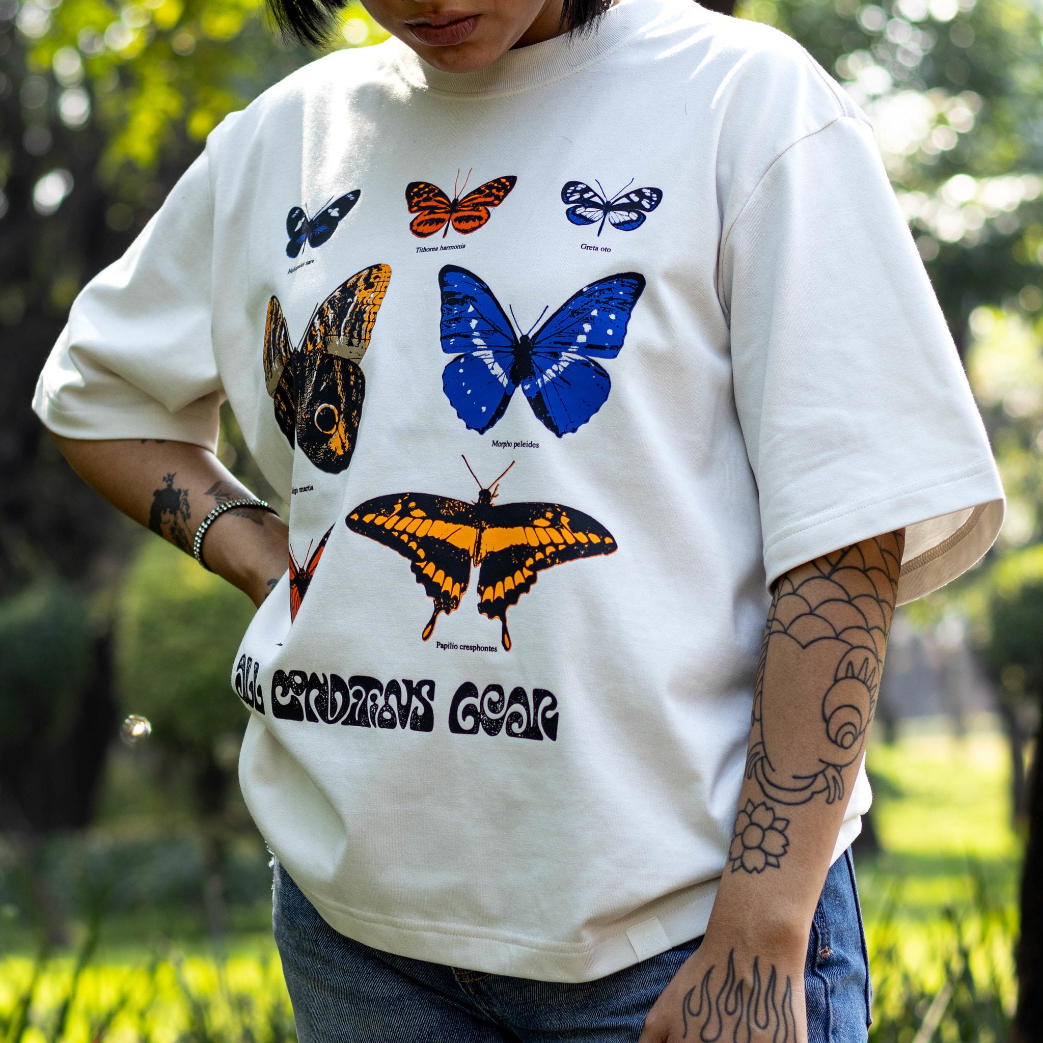 NIKE TEE ACG BUTTERFLY WHITE