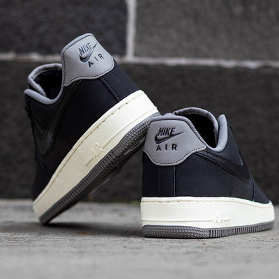 NIKE AIR FORCE ONE BLACK FLAT PEWTER-FZ5225-001-B