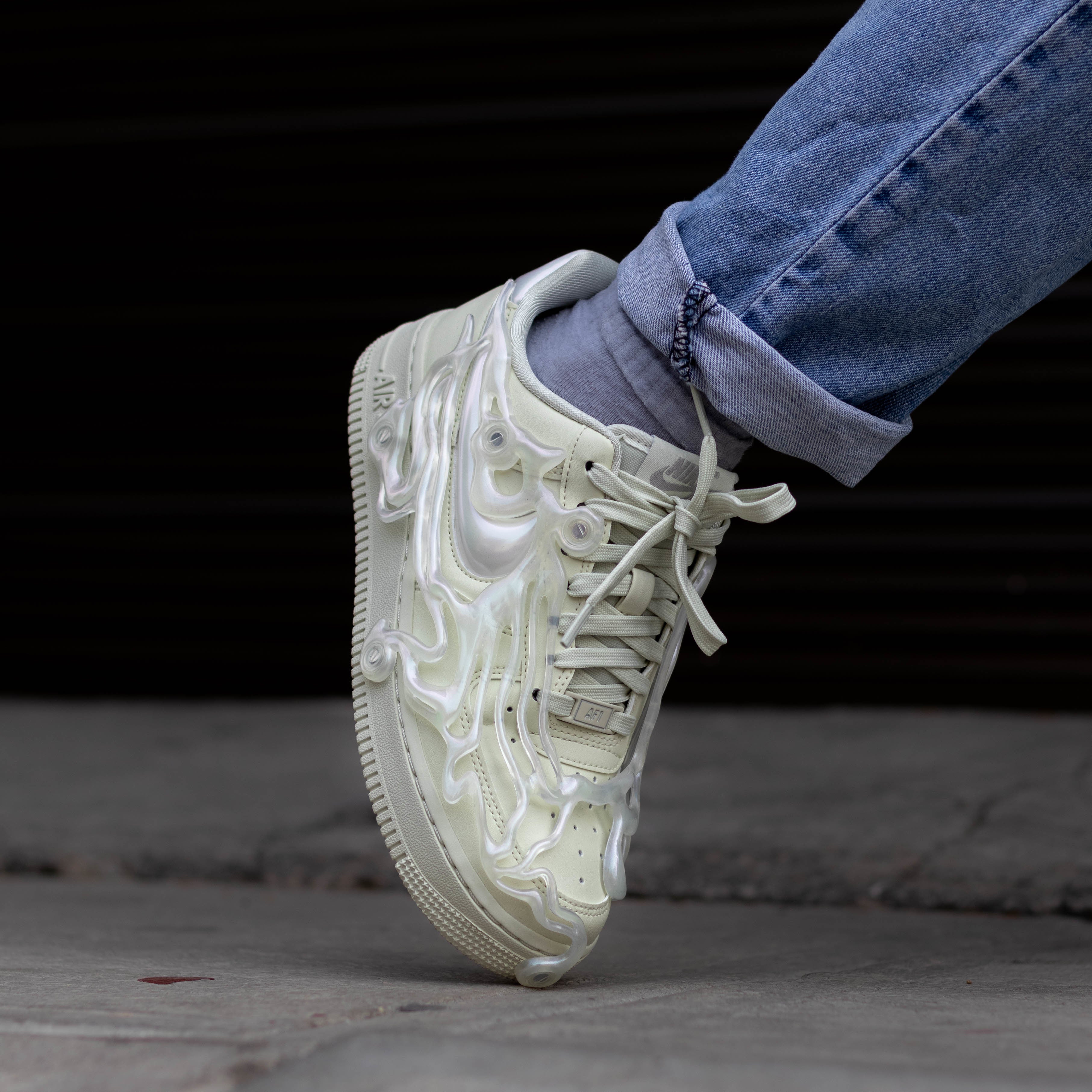 NIKE AIR FORCE ONE LX SEA GLASS W