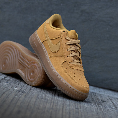 NIKE AIR FORCE WHEAT GUM GS-HQ7476-700-B