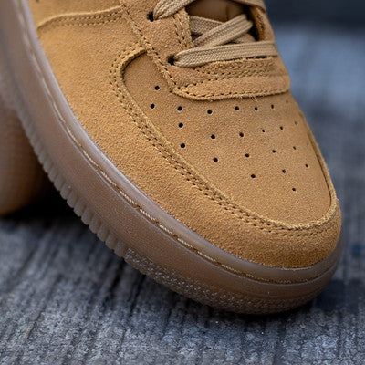 NIKE AIR FORCE WHEAT GUM GS-HQ7476-700-D