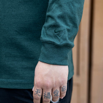NIKE TEE WOOL GREEN-FV4889-397-B
