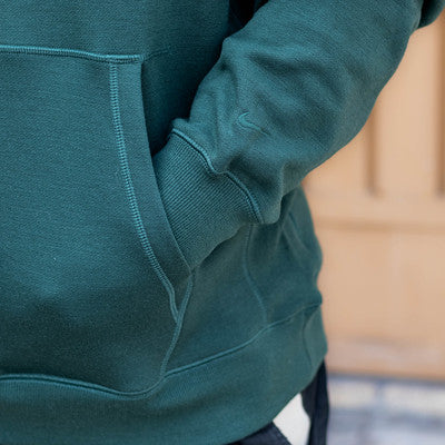 NIKE WOOL HOODIE GREEN-FV4878-397-C