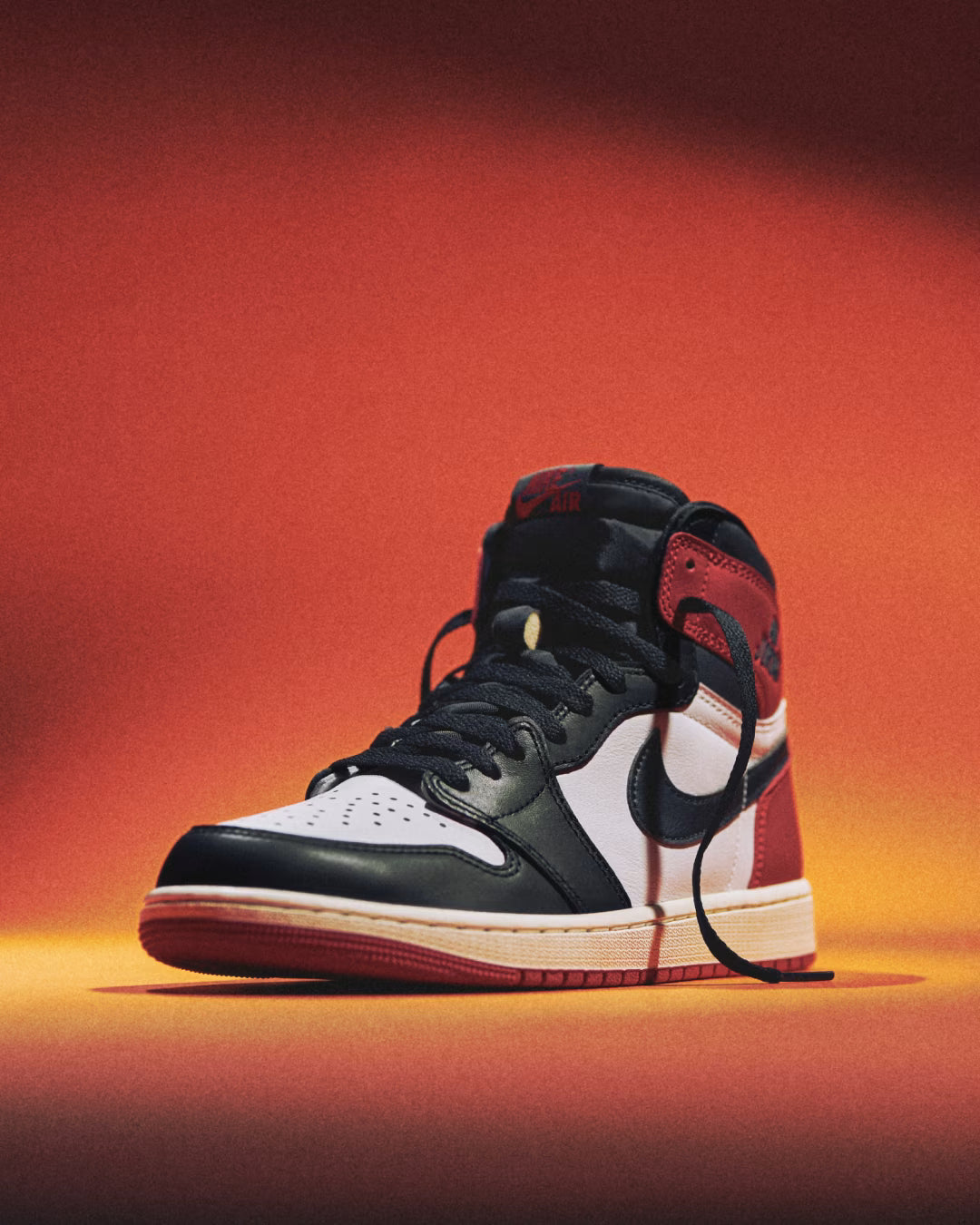 AIR JORDAN 1 HIGH BLACK TOE REIMAGINED