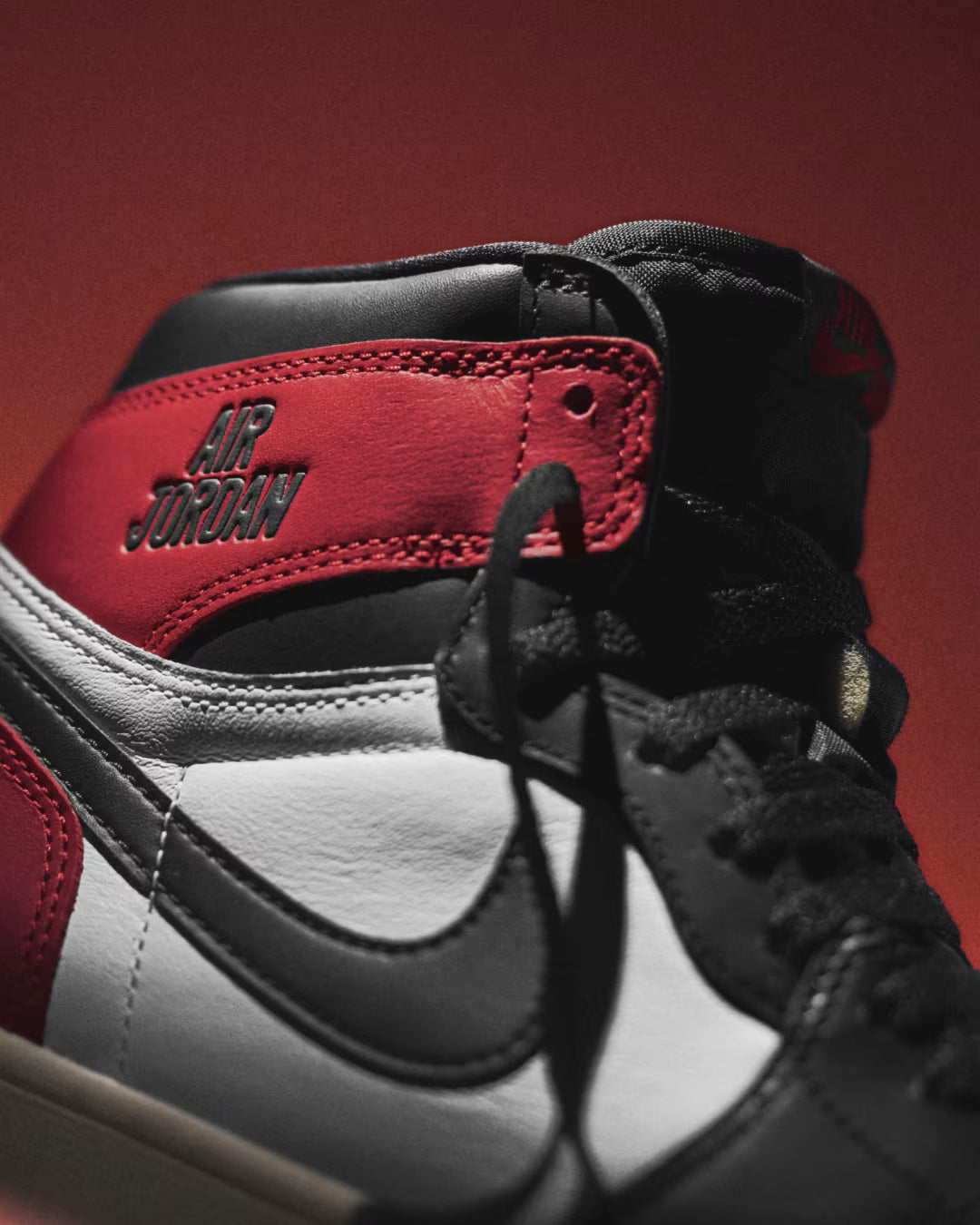 AIR JORDAN 1 HIGH BLACK TOE REIMAGINED