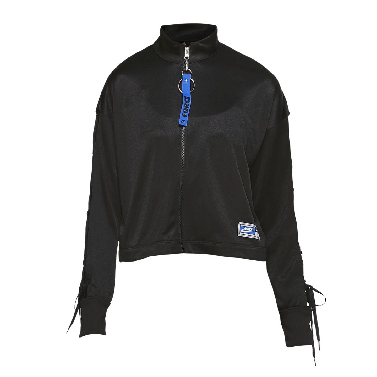 NIKE JACKET BLACK SATIN