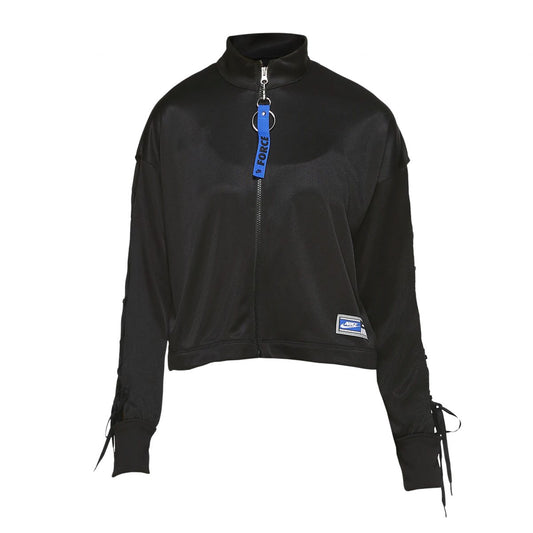 NIKE JACKET BLACK SATIN