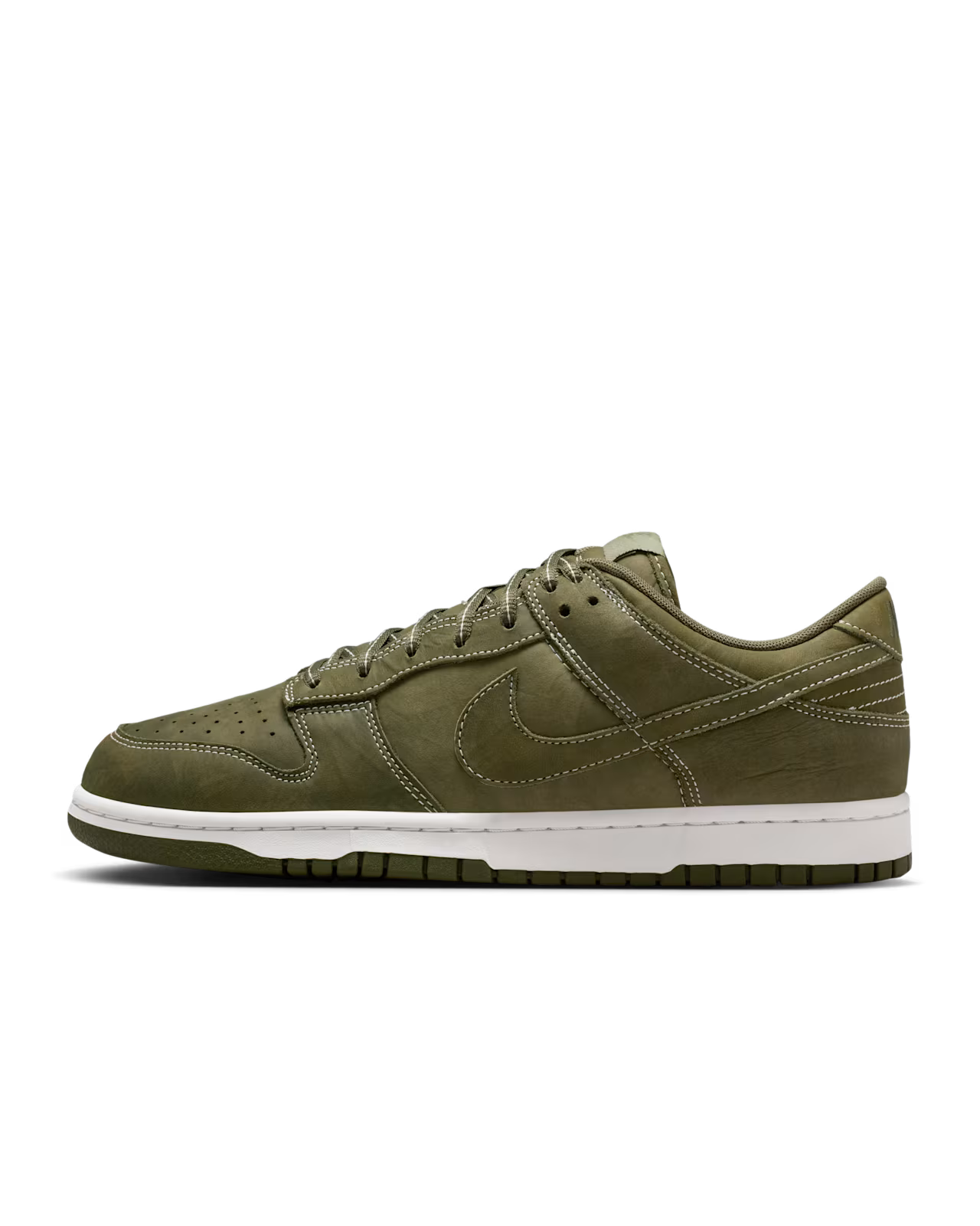 NIKE DUNK LOW MEDIUM OLIVE SUMMIT WHITE NB