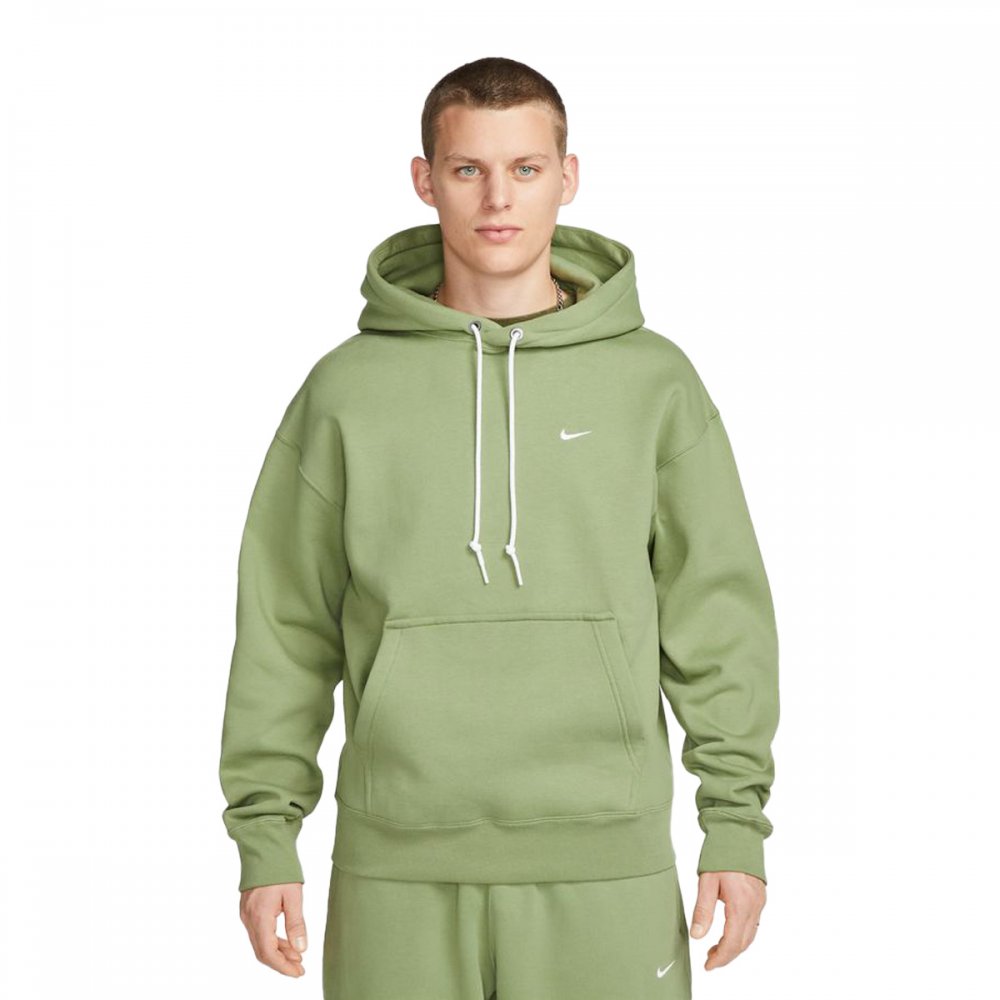 NIKE HOODIE SOLO SWOOSH GREEN