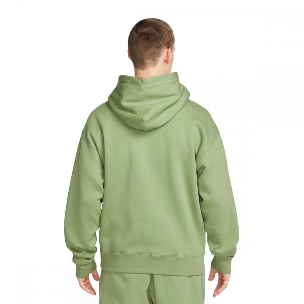 NIKE HOODIE SOLO SWOOSH GREEN