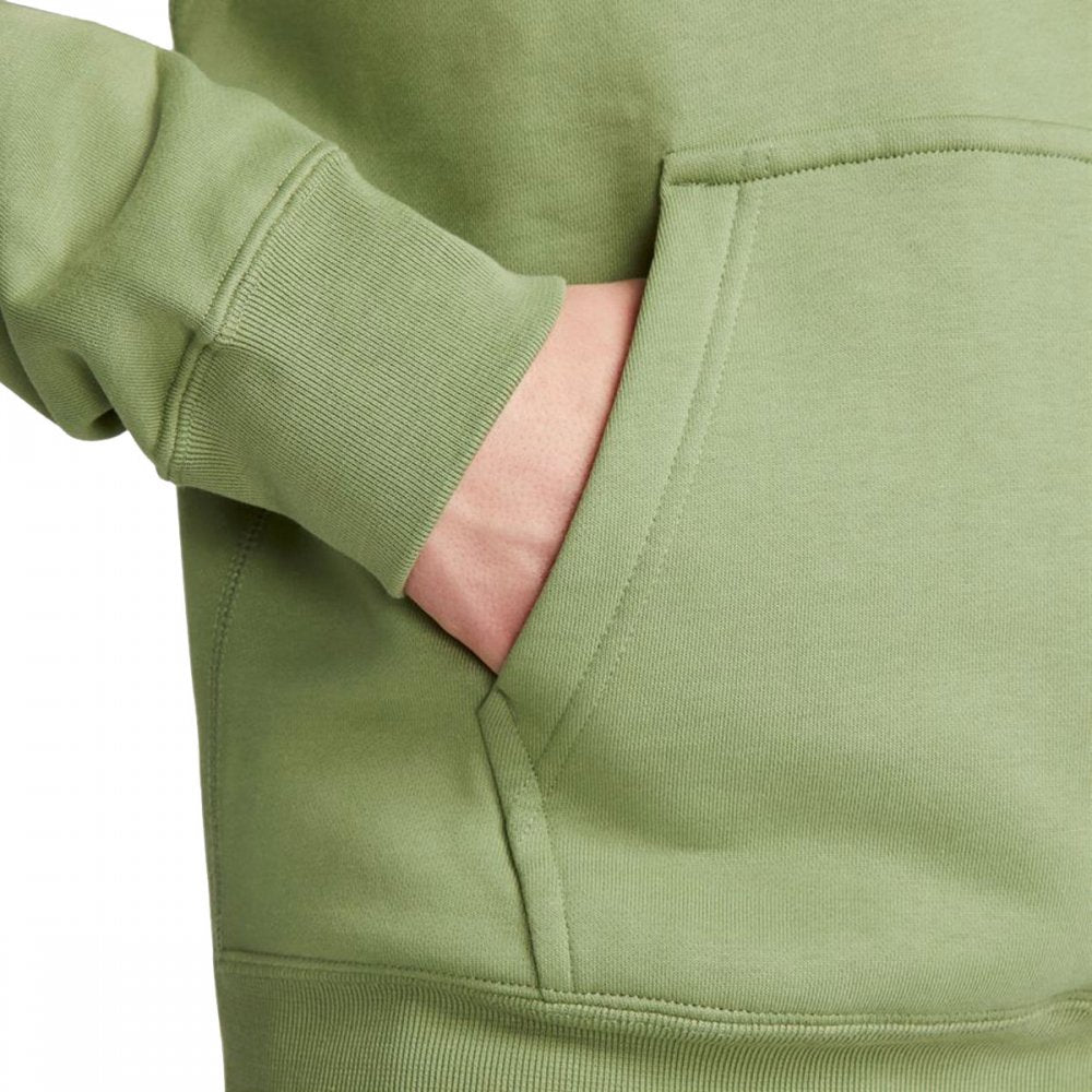 NIKE HOODIE SOLO SWOOSH GREEN