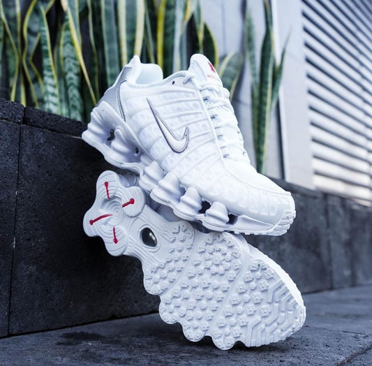 NIKE SHOX TL METALLIC WHITE W