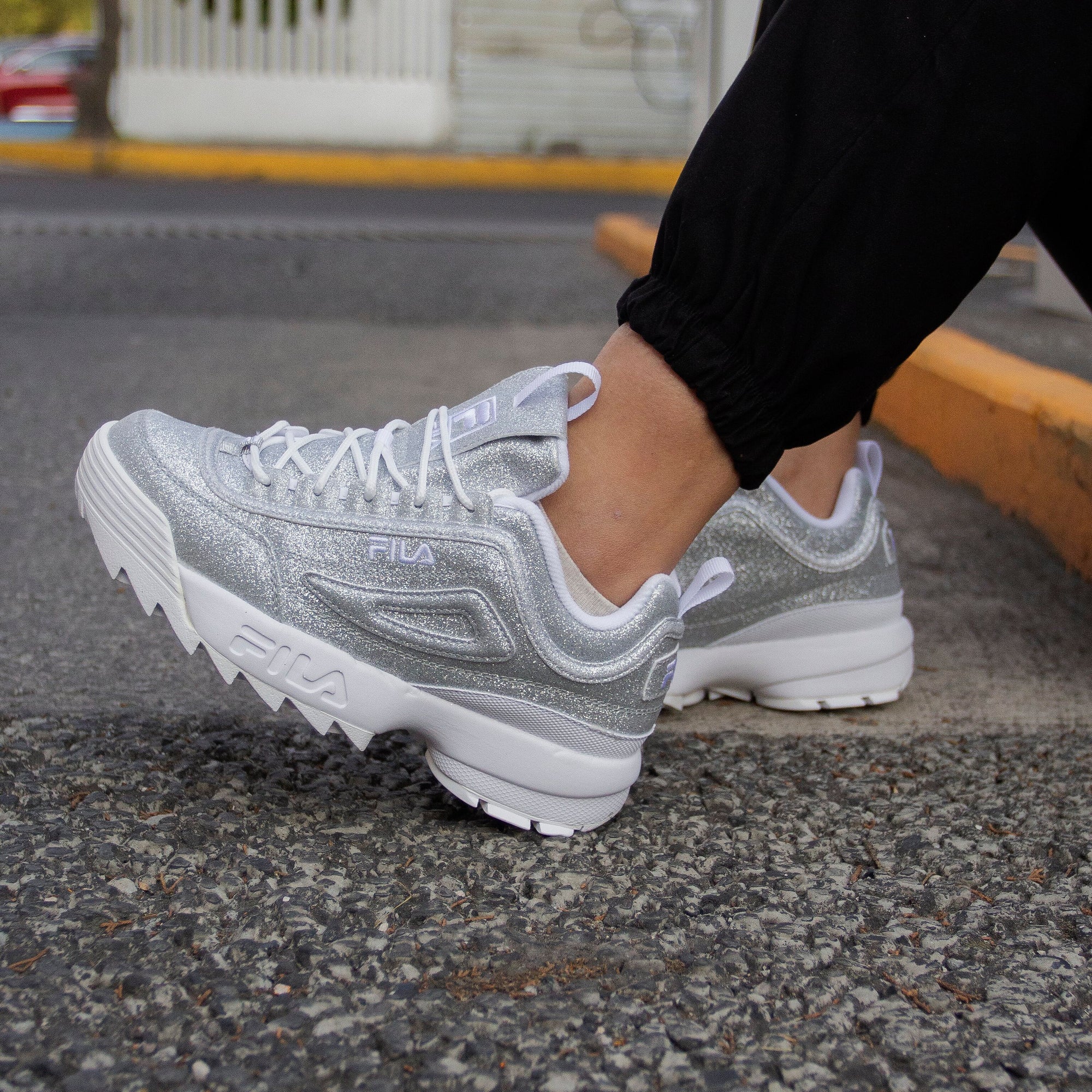 FILA DISRUPTOR GLITER SILVER