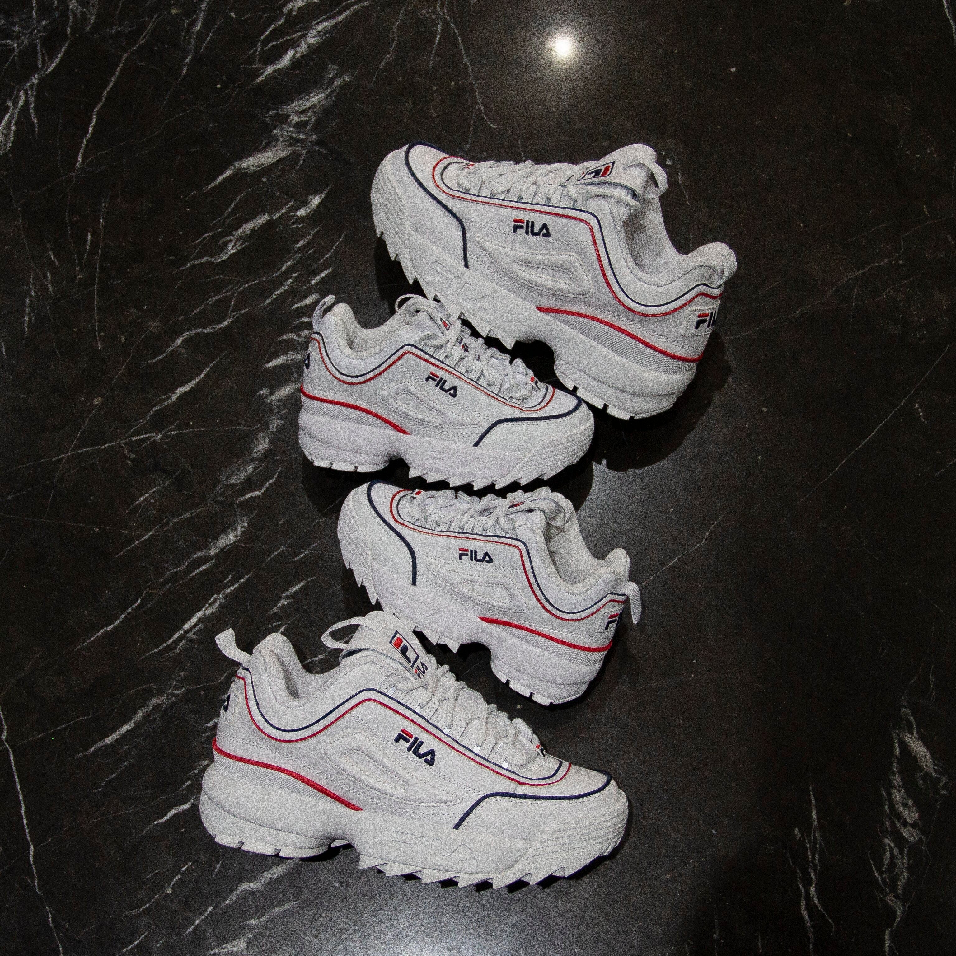 FILA DISRUPTOR WHITE LINES TRI