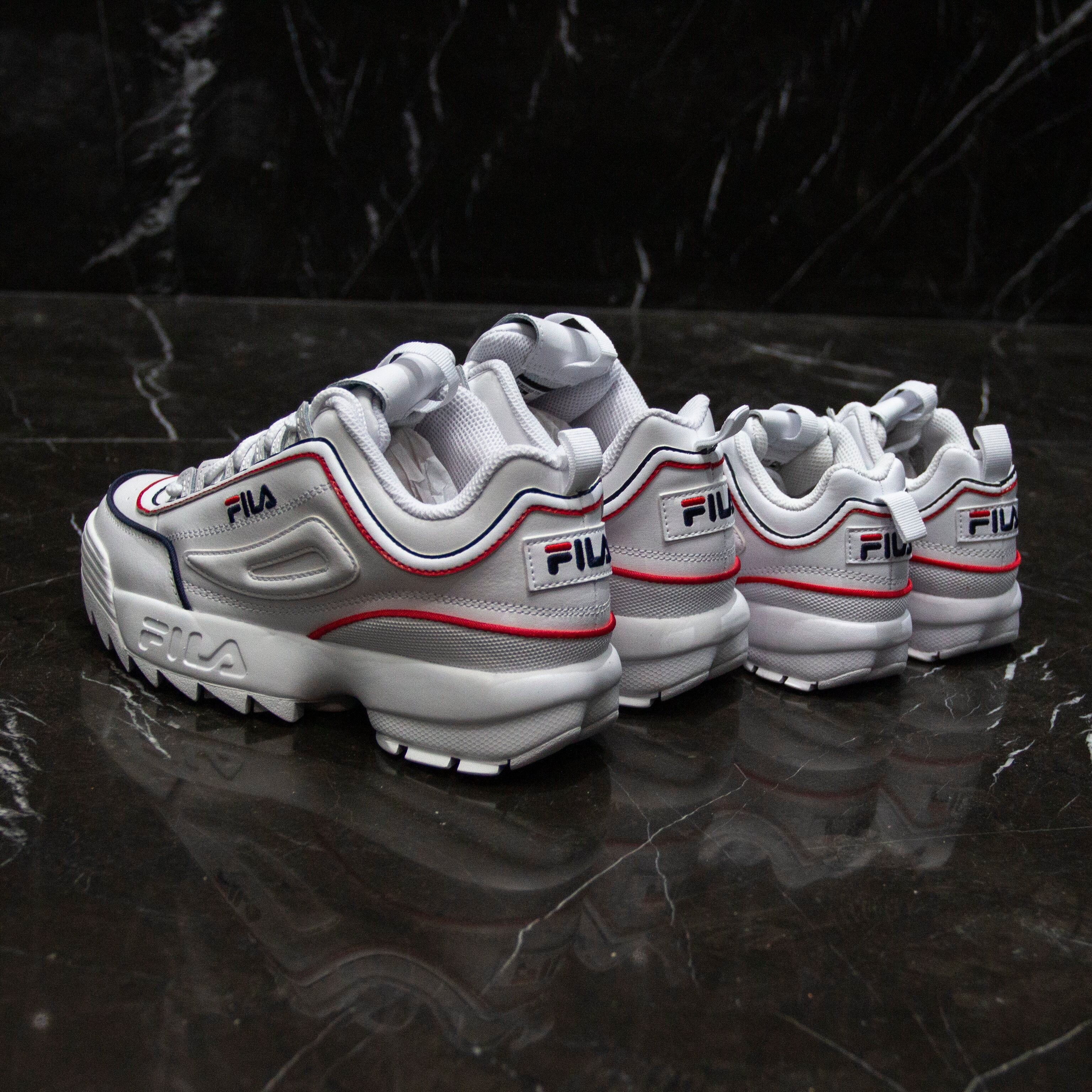 FILA DISRUPTOR WHITE LINES TRI