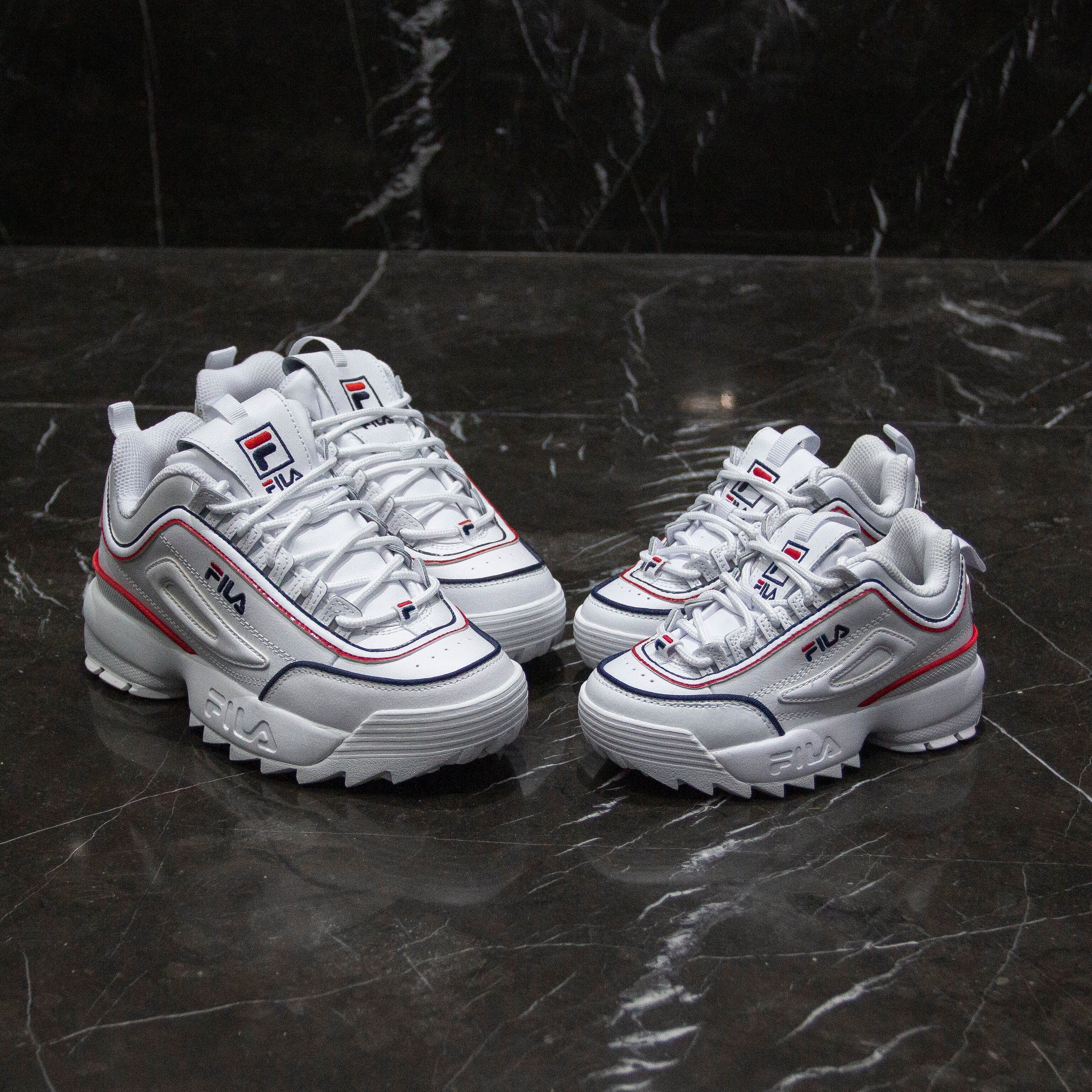 FILA DISRUPTOR WHITE LINES TRI