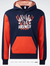 REEBOK HODDIE IVERSON FLEECE NAVY ORANGE