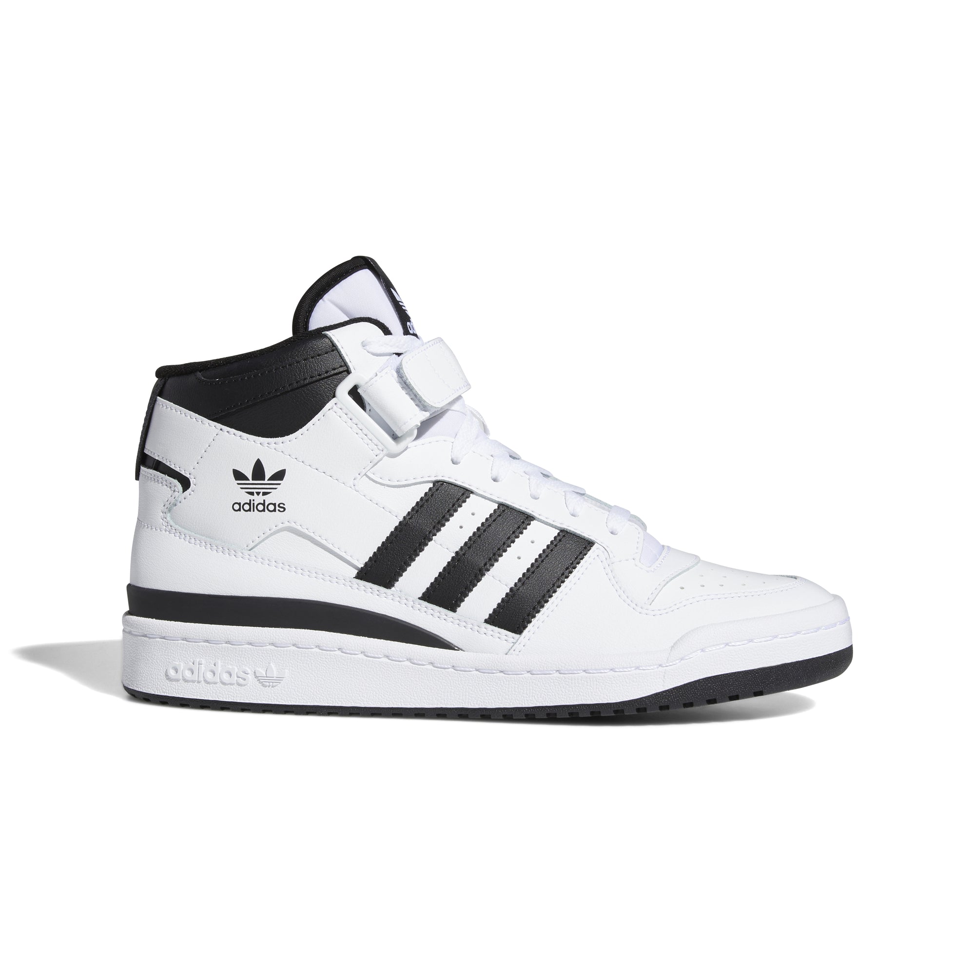 ADIDAS FORUM MID BLACK WHITE