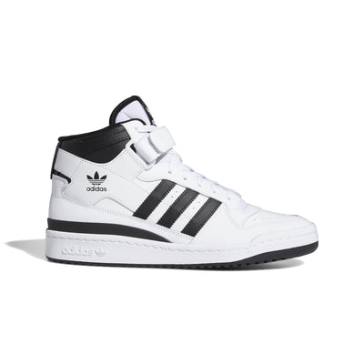 ADIDAS FORUM MID BLACK WHITE