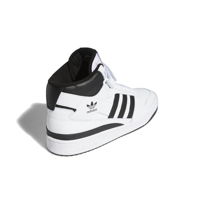 ADIDAS FORUM MID BLACK WHITE