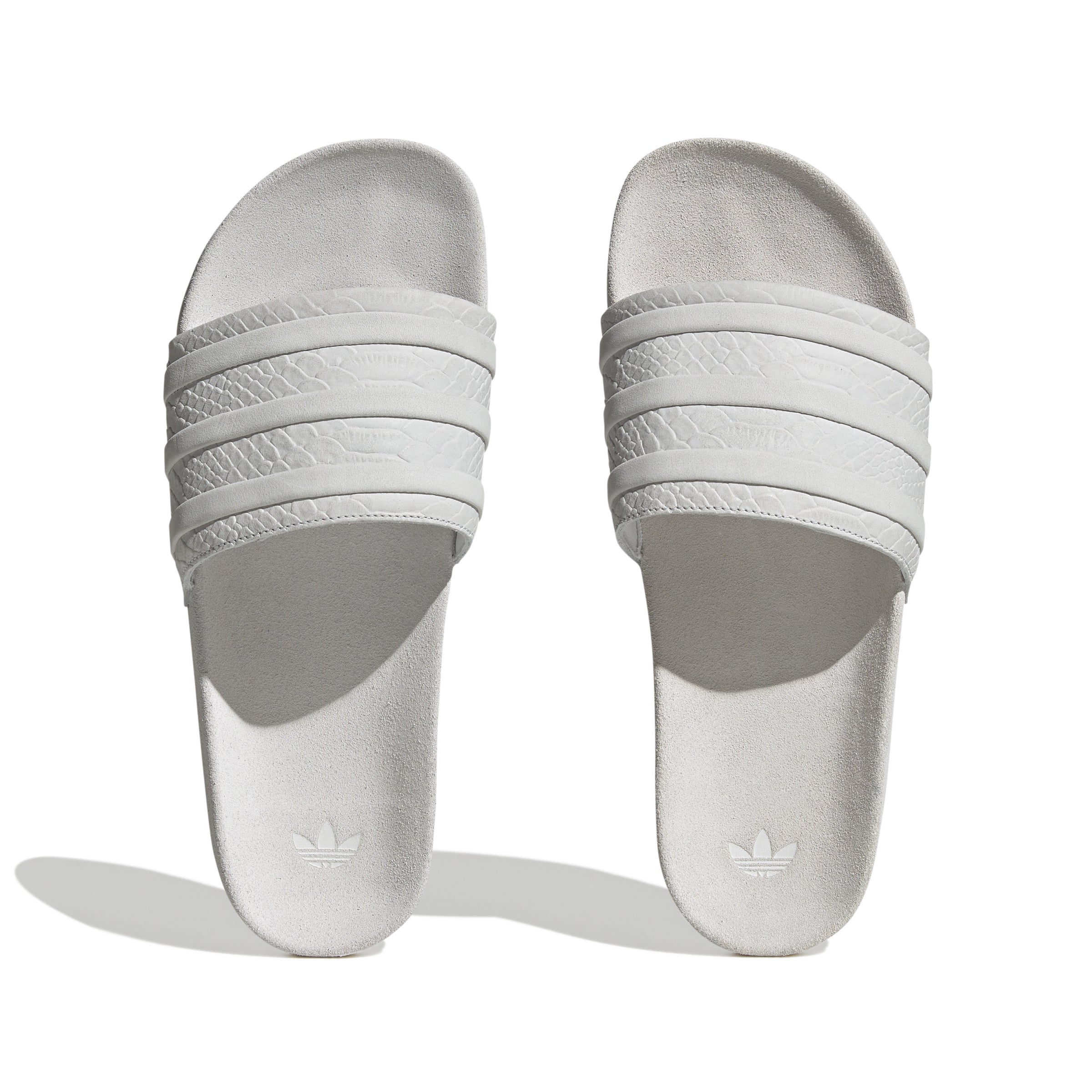 ADIDAS ADILETTE WHITE SNAKE