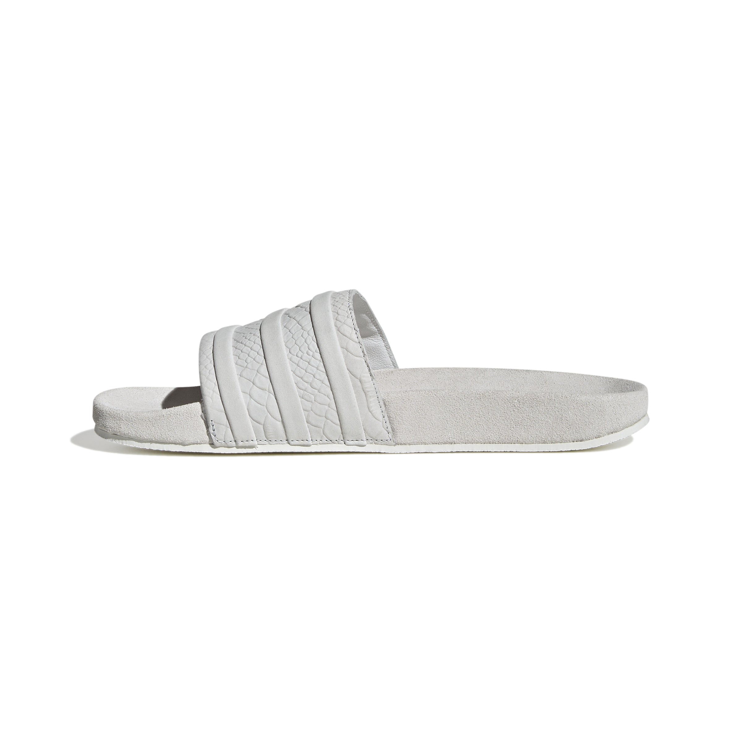ADIDAS ADILETTE WHITE SNAKE