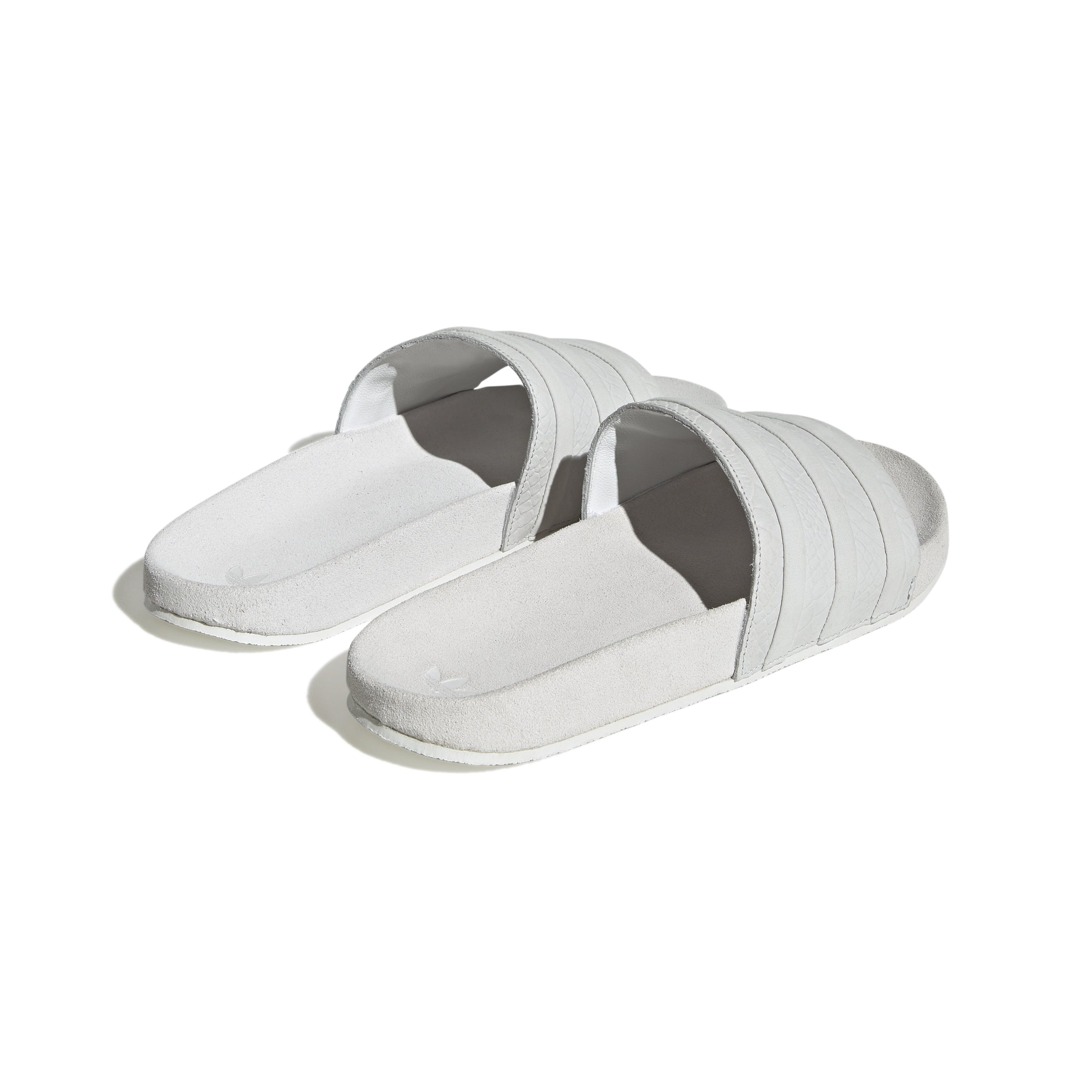 ADIDAS ADILETTE WHITE SNAKE