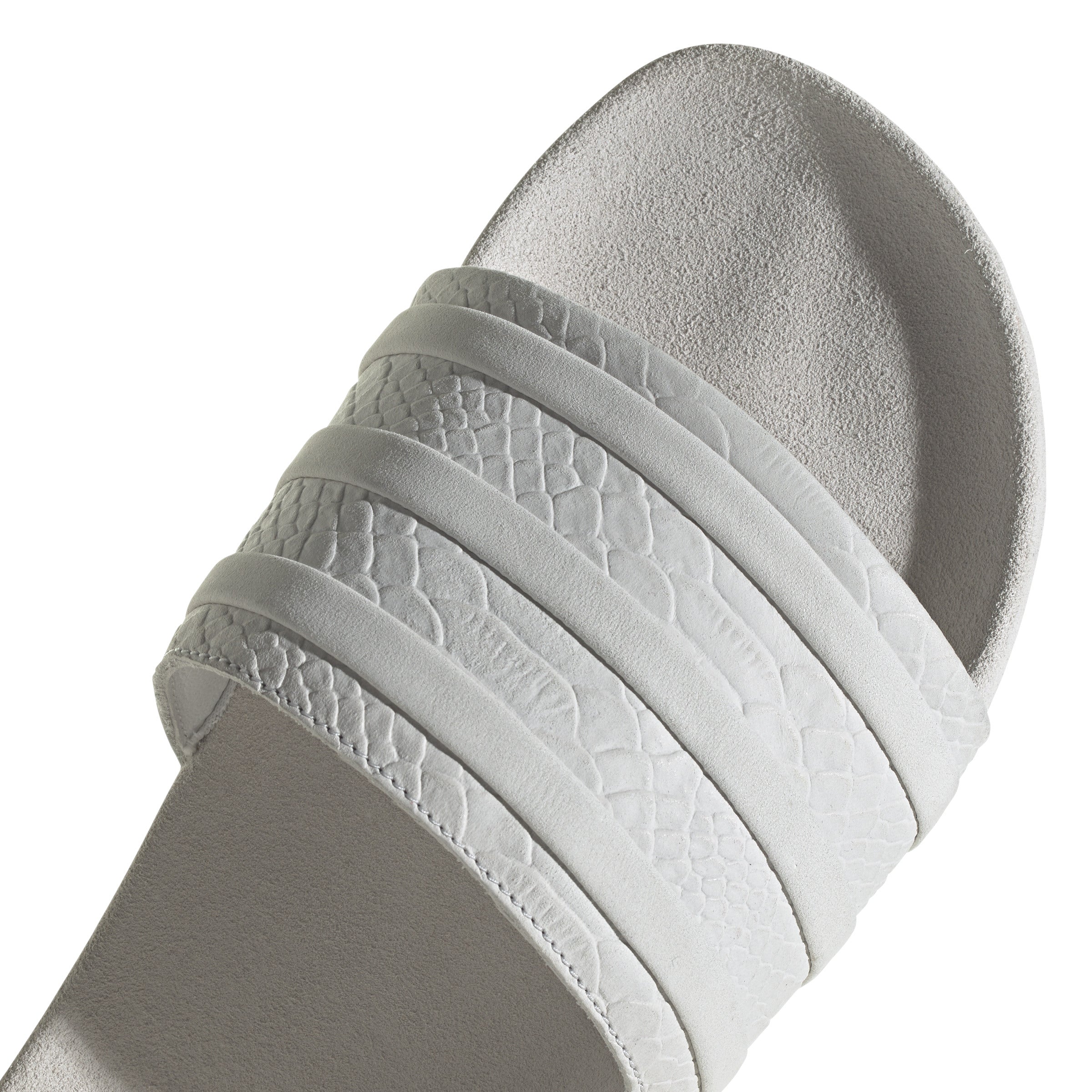 ADIDAS ADILETTE WHITE SNAKE