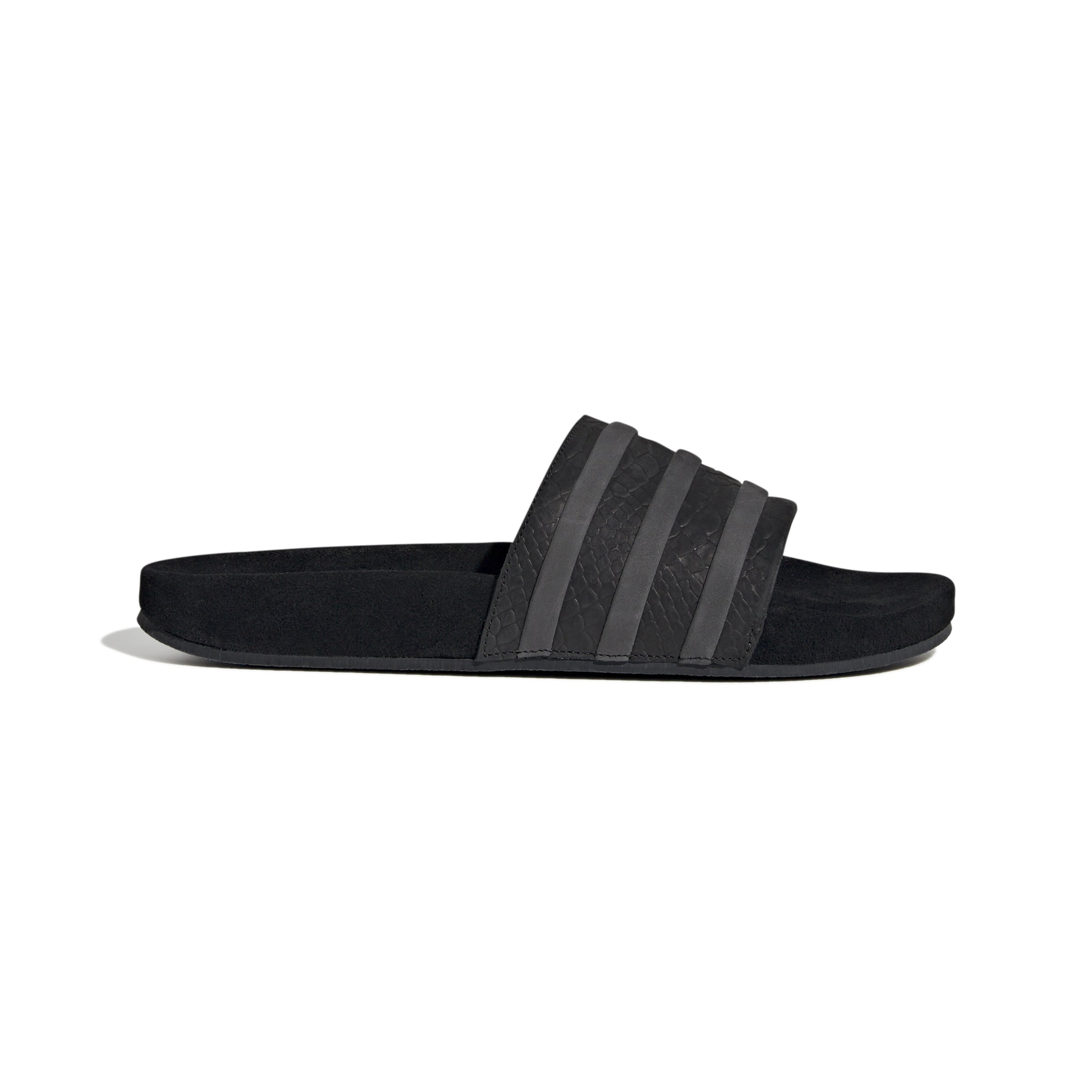 ADIDAS ADILETTE BLACK SNEAKE