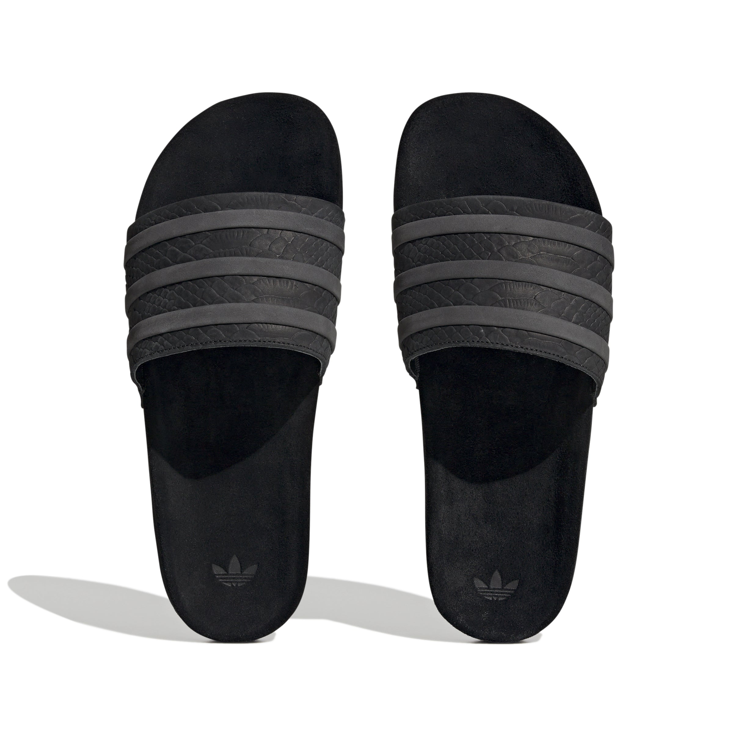 ADIDAS ADILETTE BLACK SNEAKE