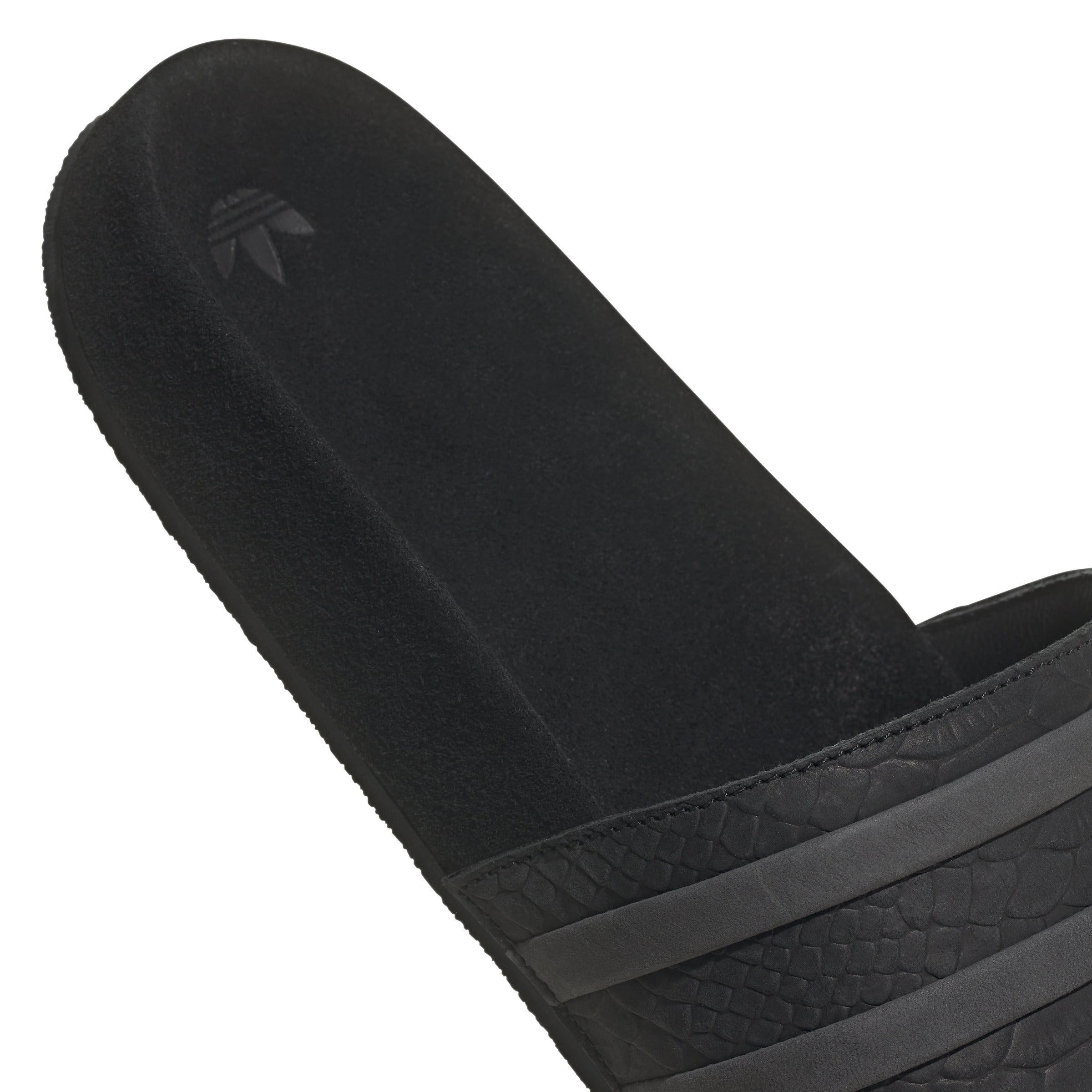 ADIDAS ADILETTE BLACK SNEAKE