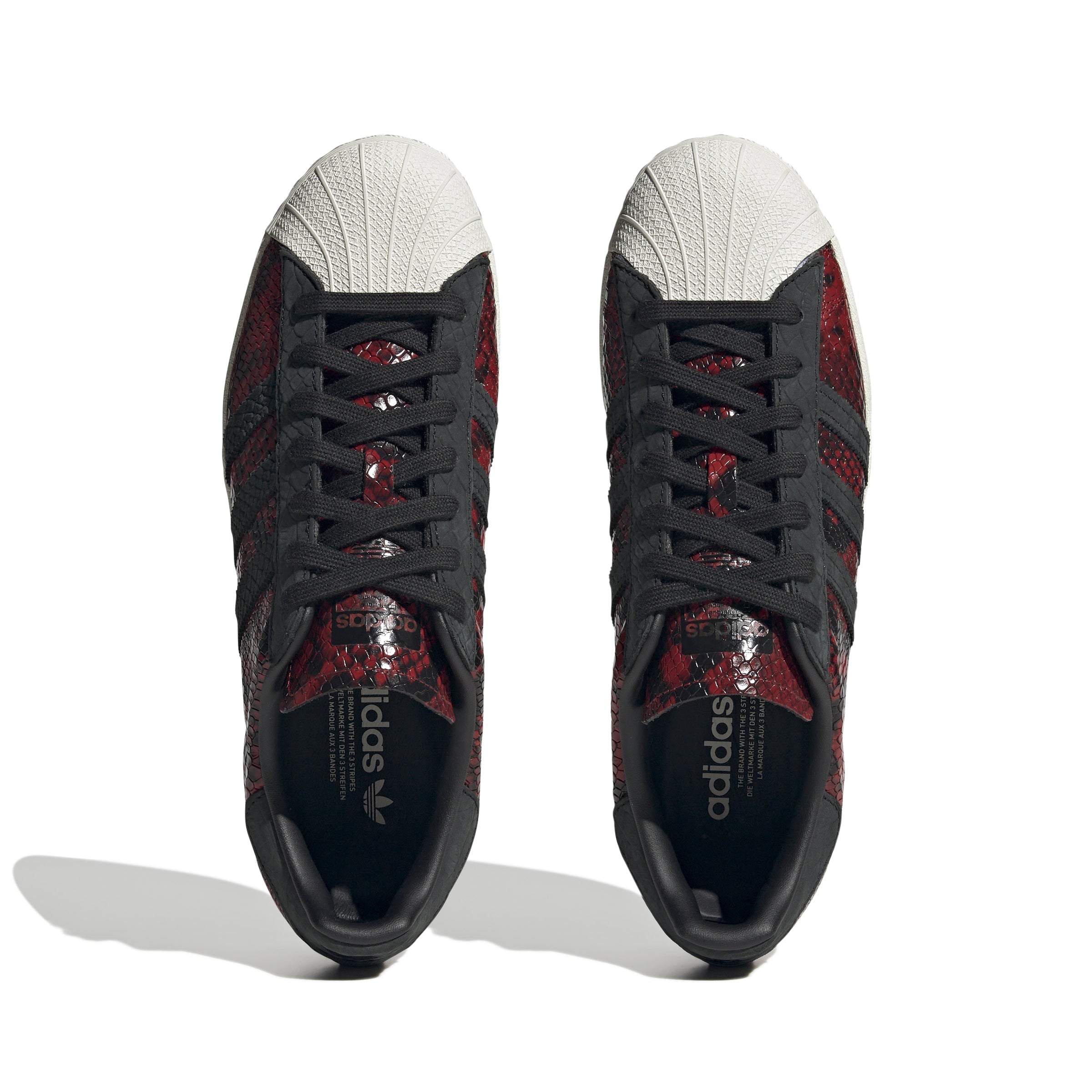 ADIDAS SUPERSTAR SNEAKE RED