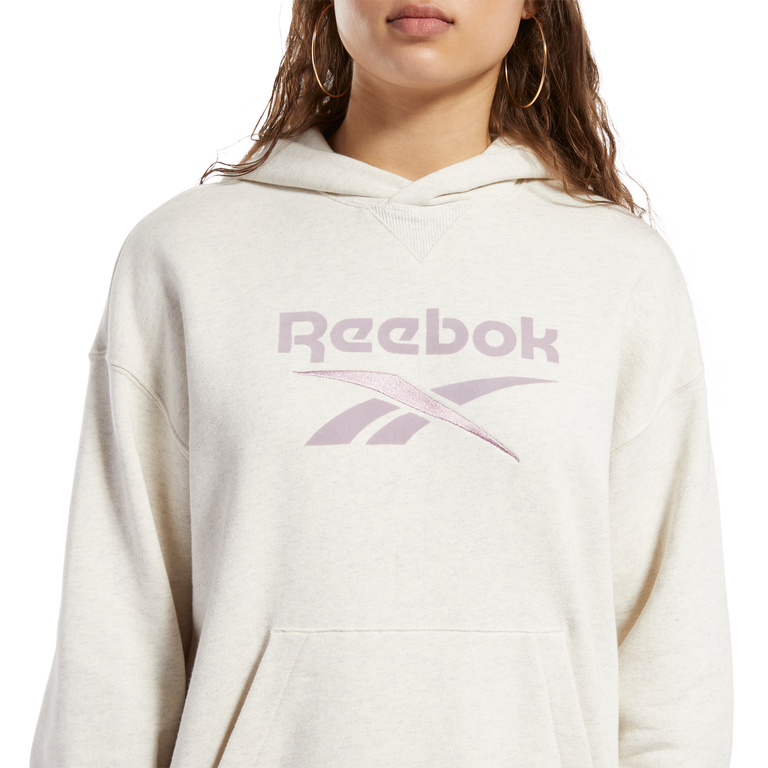 REEBOK HOODIE GREY BIG LOGO Barrio Warrior