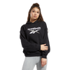 REEBOK HOODIE BLACK BIG LOGO