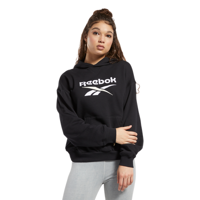 REEBOK HOODIE BLACK BIG LOGO