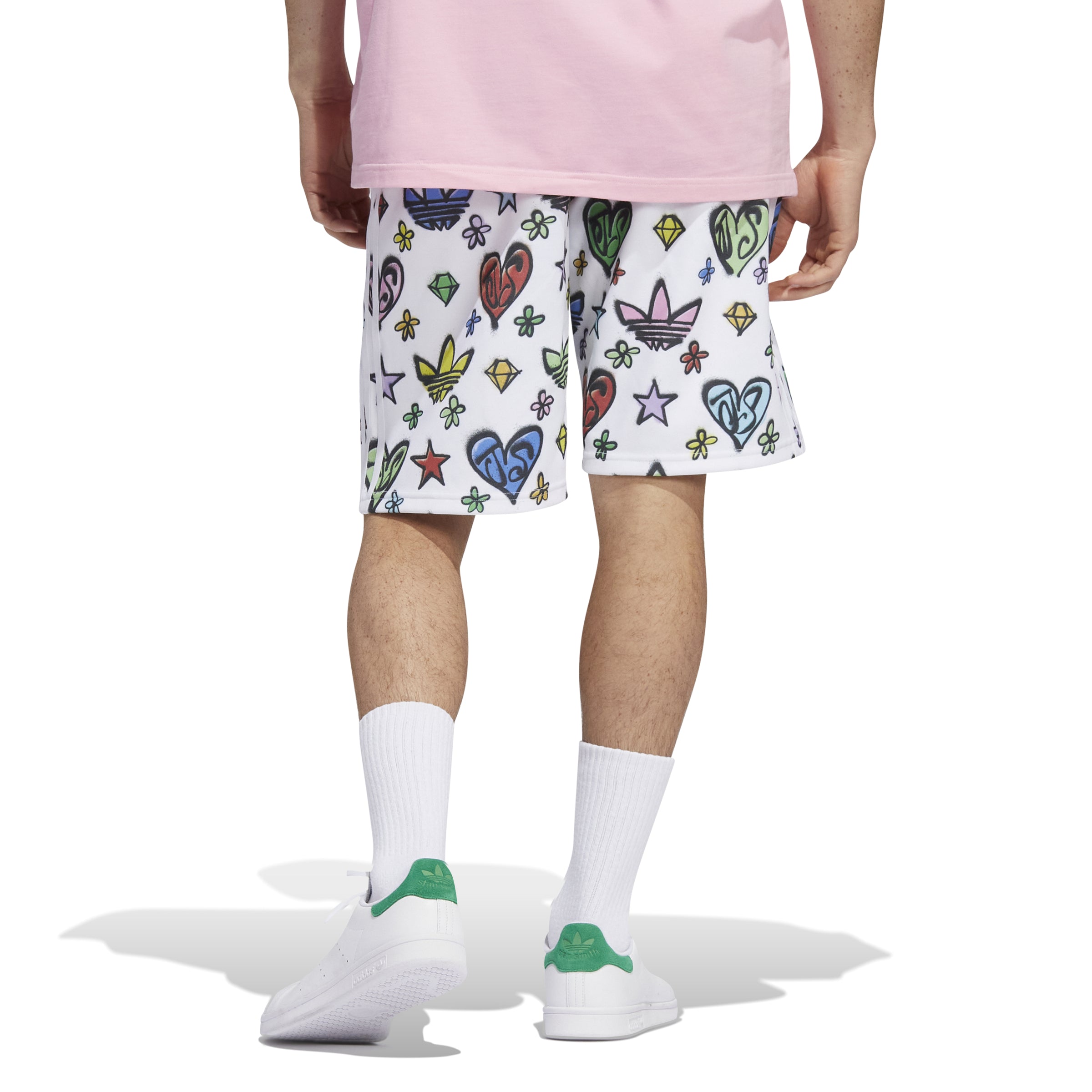 ADIDAS JS SHORT MONO WHITE