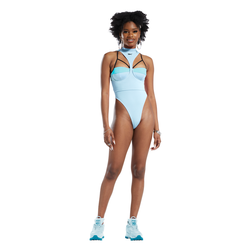 REEBOK BODY CARDI B BULE TURQUE